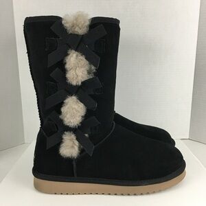 Koolaburra by UGG Women’s Victoria Tall Black Boots Size 9